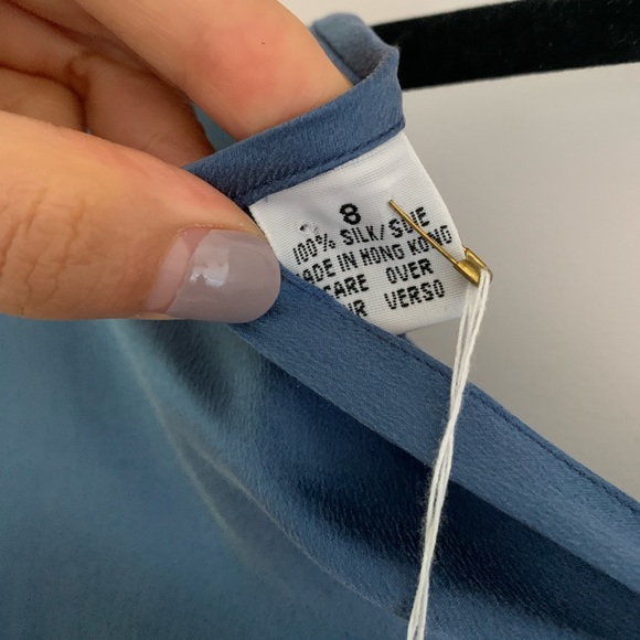 Vintage Anne Klein Silk Blouse NWT - Picture 3 of 6